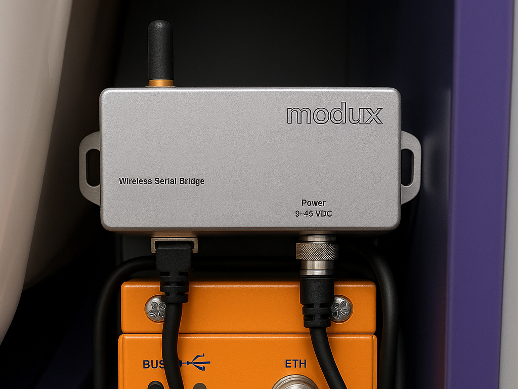 Wireless Bridge Hardware in use